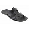 Sandale  Zeus 1273 cuir noir