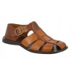 Sandale  Zeus 1520 cuir marron
