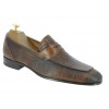 Mocassin Mezlan 4450 véritable lézard marron
