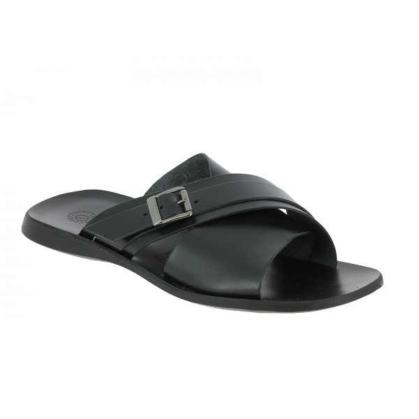 Sandale  Zeus 1715 cuir noir