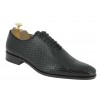Oxford shoe Baxton 12420 Theo black braided leather