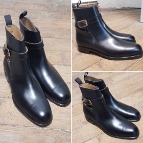 Bottine Center 51 6191 Reno cuir noir