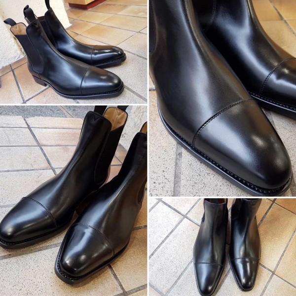 Bottine Center 51 12494 Abe cuir noir