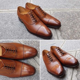 Richelieu Berwick 2844 cuir marron