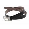 Ceinture en cuir noir