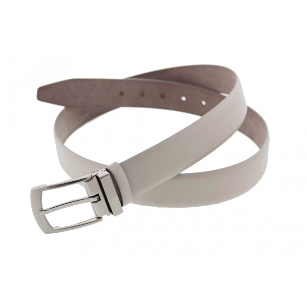 Beige leather Belt