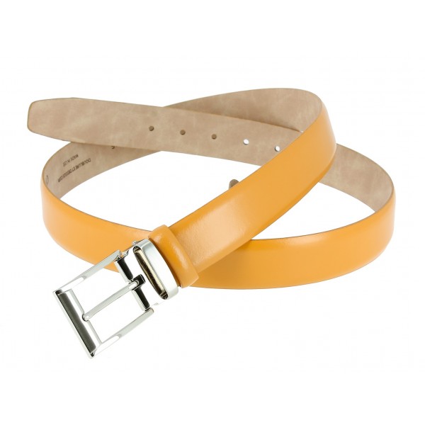 Blond leather Belt