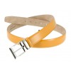 Blond leather Belt