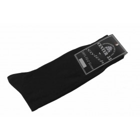 Chaussettes en fil d'Ecosse noir