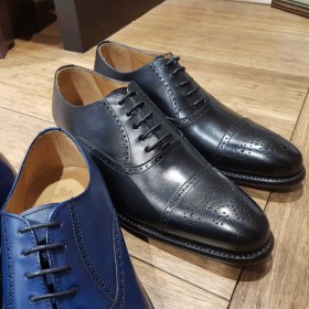 Oxford shoe Berwick 2784 black leather