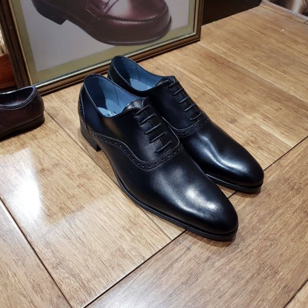 Oxford shoe Center 51  10429 Torino black leather