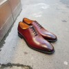 Oxford shoe Berwick 3582 burgundy leather