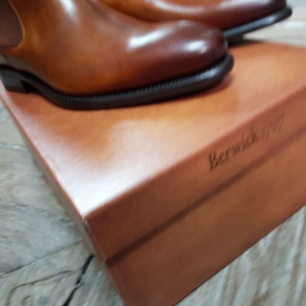 Boot Berwick 946 brown leather