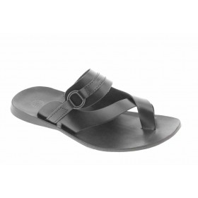 Sandals Zeus 1172 black leather