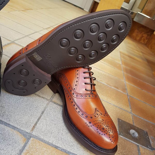 Oxford shoe Berwick 3818 brown leather