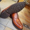 Oxford shoe Berwick 3818 brown leather