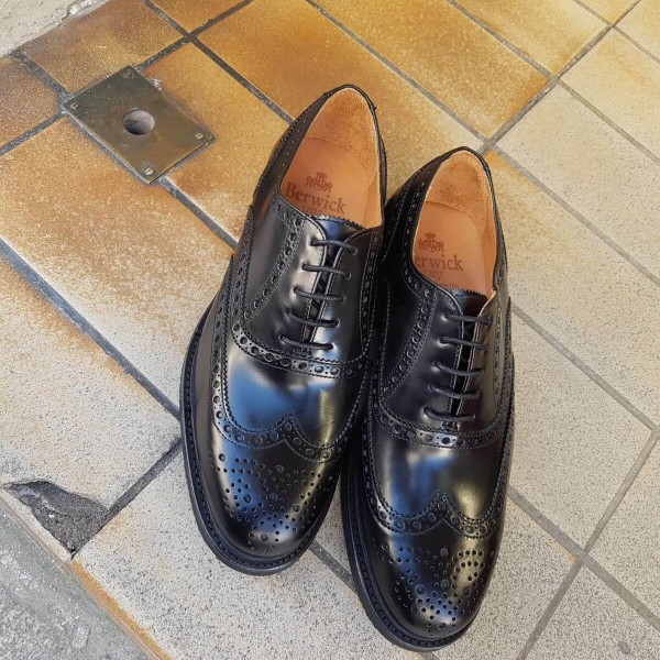 Richelieu Berwick 3818 cuir noir