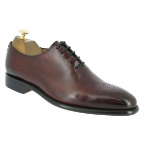 Richelieu Berwick 3582 cuir bordeaux
