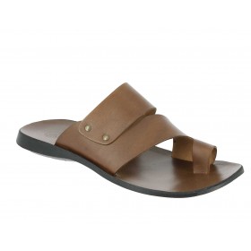 Sandale  Zeus 1173 cuir marron