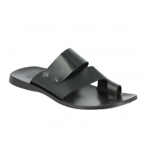 Sandals Zeus 1173 black leather