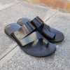 Sandals Zeus 1173 black leather