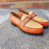 Moccasin Woman Center 51 0622 Wendy multicoloured leather orange brown taupe