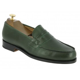 Moccasin Center 51 2906 Dan green leather