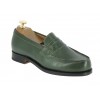 Mocassin Femme Center 51 0622 Wendy cuir vert