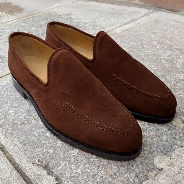 Moccasin Center 51 13369 brown suede