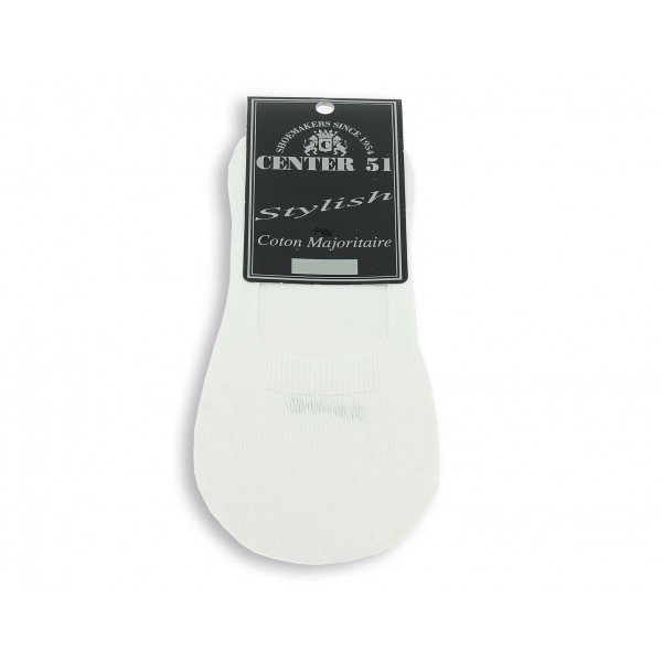 Cotton ankle socks white