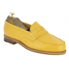 Moccasin Center 51 2906 Dan yellow leather