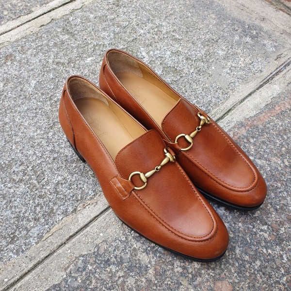 Mocassin Center 51 classico sphynx cuir marron