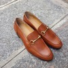Mocassin Center 51 classico sphynx cuir marron