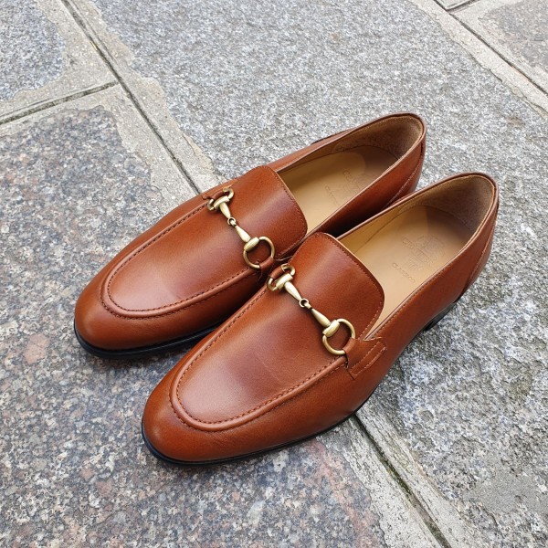 Moccasin shoe Center 51 Classico Sphynx brown leather