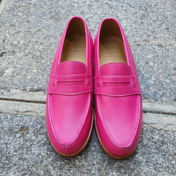 Moccasin Woman Center 51 0622 Wendy pink leather
