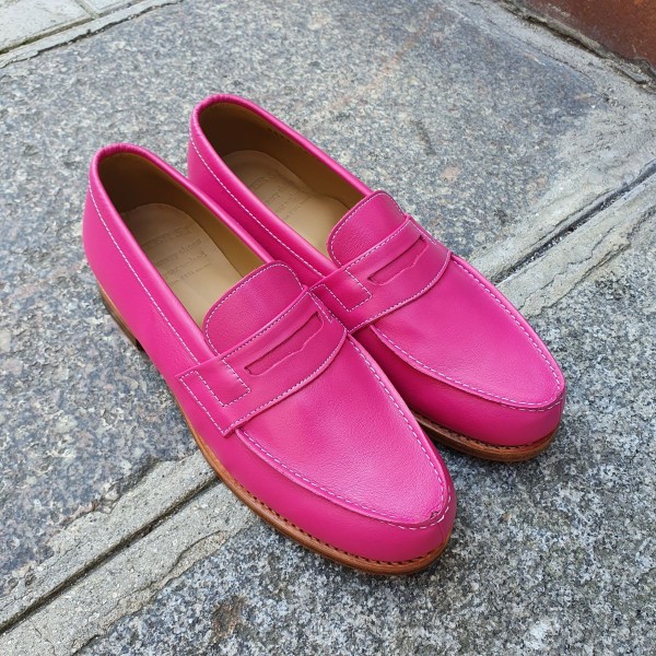 Mocassin Femme Center 51 0622 Wendy cuir rose