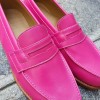 Moccasin Woman Center 51 0622 Wendy pink leather