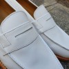 Moccasin Center 51 2906 Dan white leather