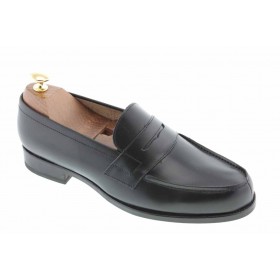 Mocassin Center 51 1961 Tod cuir noir