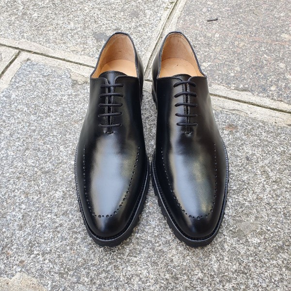 Oxford shoe Center 51 13536 black leather