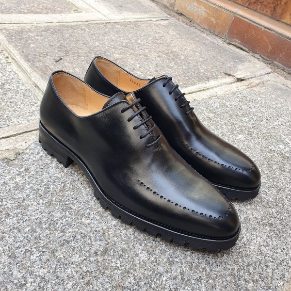 Oxford shoe Center 51 13536 black leather