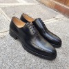 Oxford shoe Center 51 13536 black leather