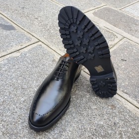 Oxford shoe Center 51 13536 black leather