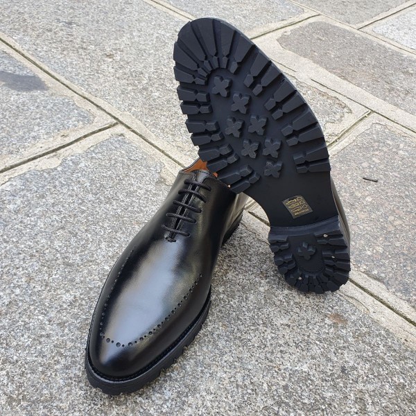 Oxford shoe Center 51 13536 black leather