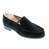 Moccasin Center 51 1961 Tod black suede