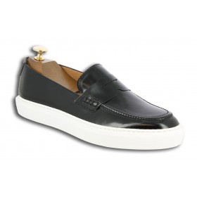 Sneakers mocassin Center 51 Much cuir noir