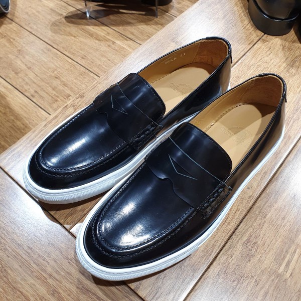 Sneakers mocassin Center 51 Much cuir noir