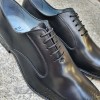 Oxford shoe Center 5113690 black leather