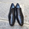 Oxford shoe Center 5113690 black leather
