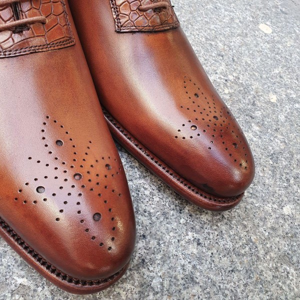 Richelieu Berwick 4248 cuir marron